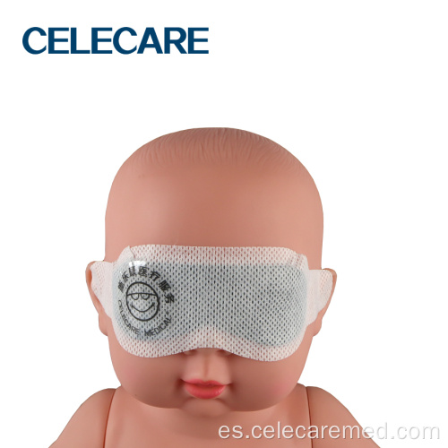 Protector de máscara de ojo de fototerapia neonatal de pasta no tejida